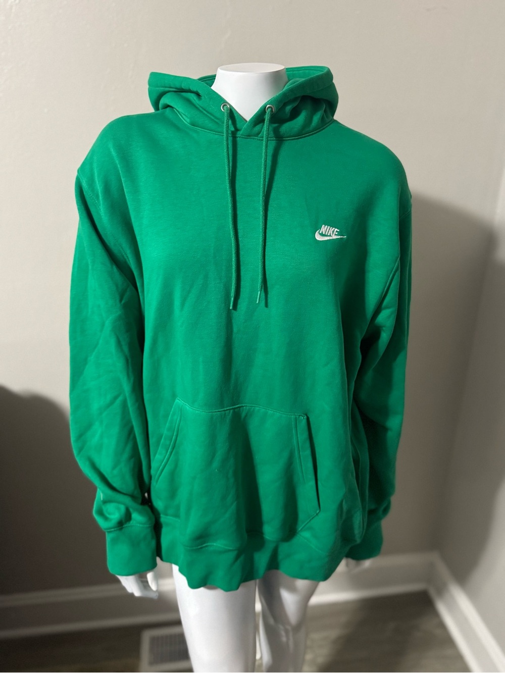 Nike Green Crewneck Hoodie Sweatshirt